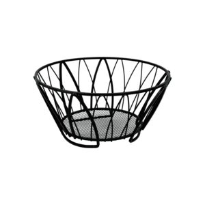 BOWL FRUIT TWIST ROUND BLACK SPECTRUM BOWL FRUIT TWIST ROUND BLACK SPECTRUM